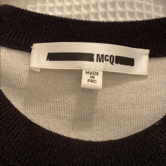 Alexander McQueen Swallow Pointelle Dress - Picture 2 of 5